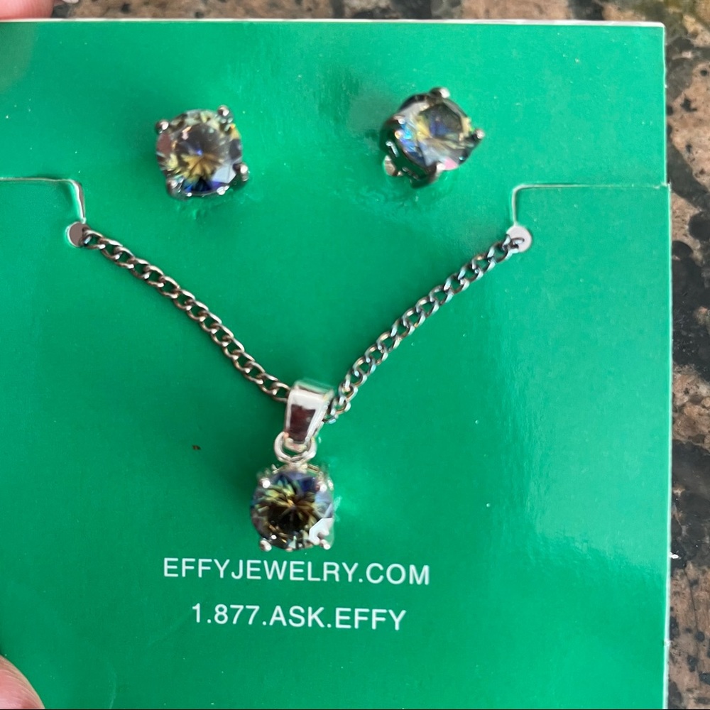 Effy Quartz Necklace & Earring Set